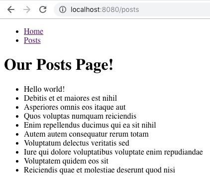 browser screenshot showing a list of posts.